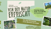 Von der Natur erfrischt