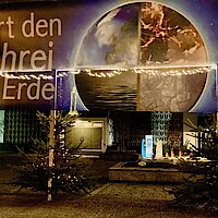 Kirchplatz-Installationen im Advent 2021
