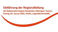 Feierliche Begrüßung der Regionalleitung