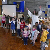 „Ihr Kinder seid der größte Schatz unserer Kita“